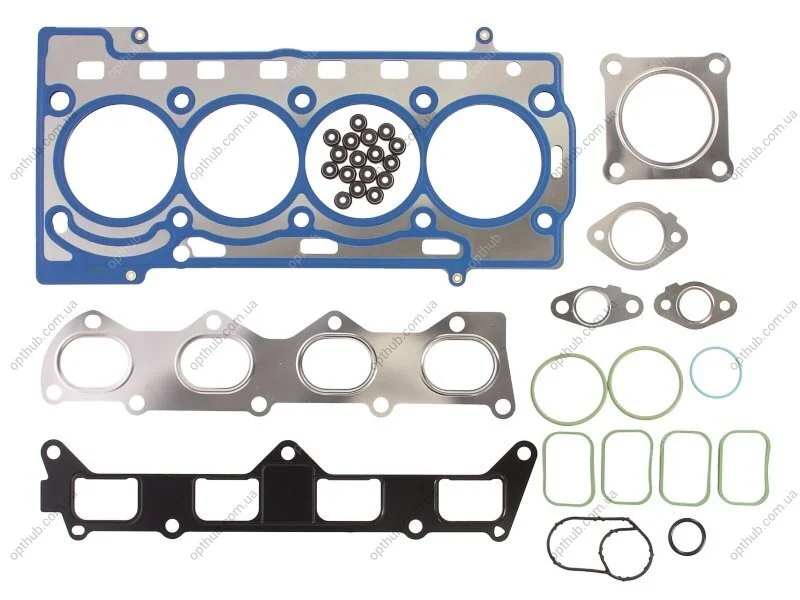 Комплект прокладок (верхній) Skoda Octavia/Rapid/VW Golf V/Passat 1.4-1.6 FSI 02-10 UA63 ELRING 517.171 (фото 1)