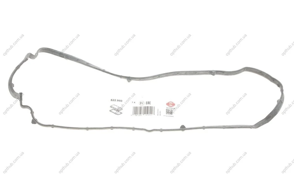 Прокладка, кришка головки циліндра RENAULT 1,2 16V D4F (вир-во Elring) ELRING 522.950 (фото 1)