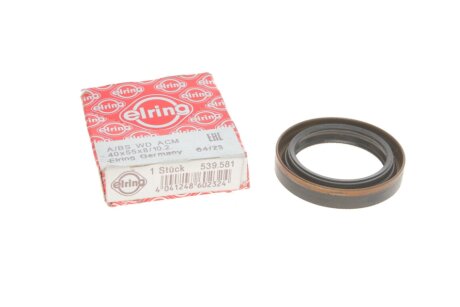 Сальник півосі (передньої) Ford Escort 1.1-1.8 D/TD/i 74-01 (40x55x10.2) UA63 ELRING 539.581