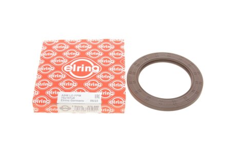 Сальник гумометалевий 75X107X8 ASW LD FPM ELRING 575.450