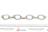 Прокладка колектора випускного Opel Astra/Vectra/Kadett/Combo 1.5/1.6/1.7D 80-01 UA63 ELRING 577.330 (фото 3)