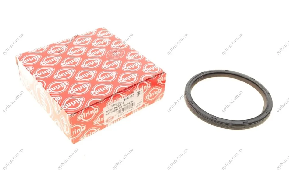 Ущільнення, колінчастий вал зад. BMW B32/B38/B42/B46/B48/B58 90x104x8,5 PTFE (вир-во Elring) C.I.U ELRING 586.550 (фото 1)