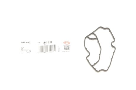 Прокладка корпуса фільтра масляного MB Sprinter 3.0CDI OM642 (opt-om) ELRING 588.480