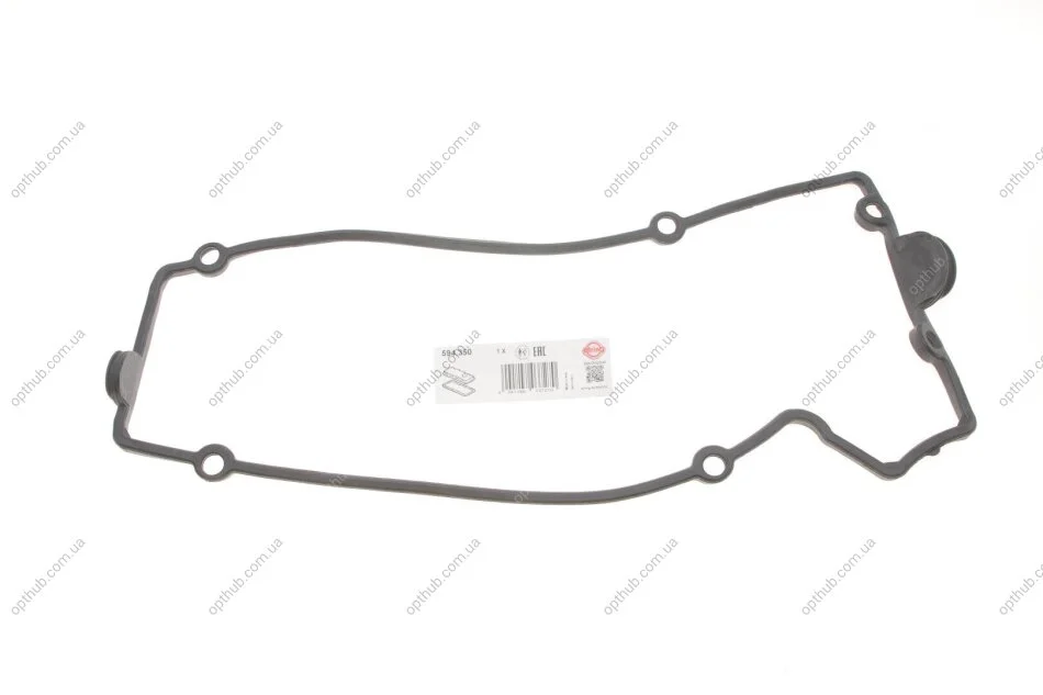 Прокладка клапанної кришки MB 2.3D OM601 БЕЗ РЕГУЛ.РІВНЯ (вир-во Elring) ELRING 594.350 (фото 1)