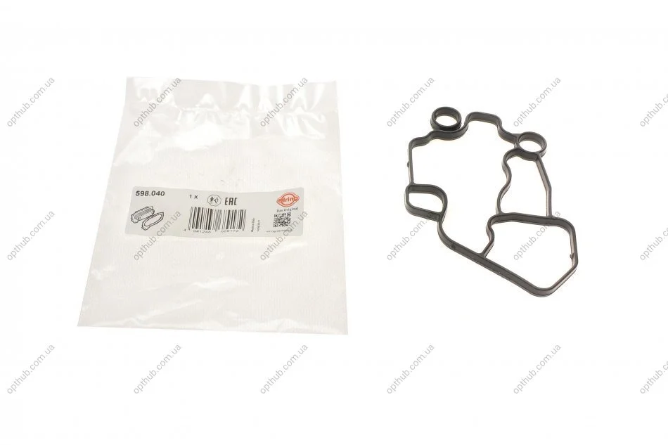 Прокладка корпуса фильтра масляного Audi A4/A6 2.0TFSI/VW Golf V 2.0 06- (opt-om) ELRING 598.040 (фото 1)