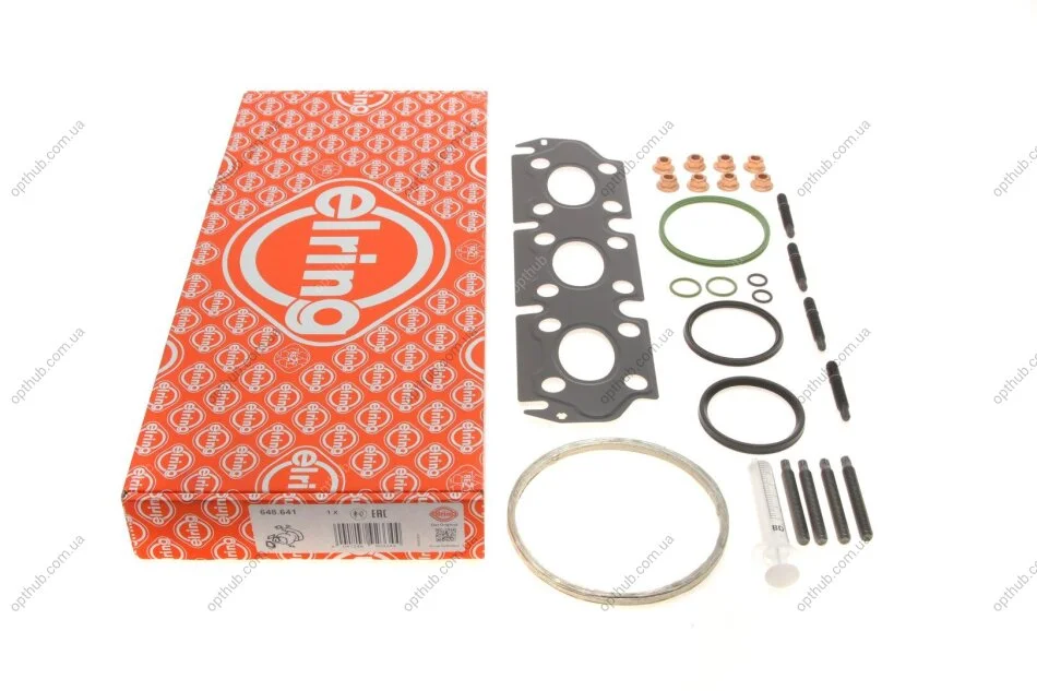 Комплект прокладок турбіни BMW 3 (F30/F80)/X1 (F48)/X2 (F39) 15- B38 A15 UA63 ELRING 648.641 (фото 1)