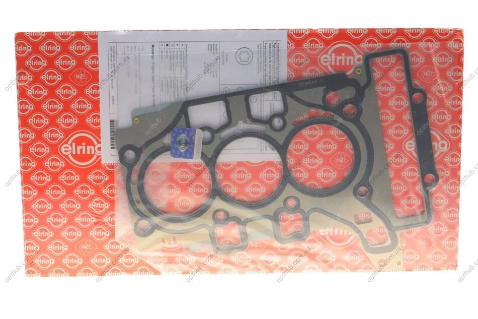 Прокладання ГБЦ Citroen Berlingo/Peugeot Partner 1.2 THP 16- (0.82mm) (opt-om) ELRING 650.050 (фото 1)