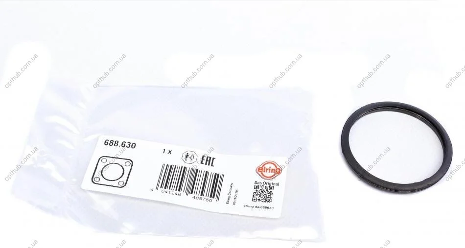 Прокладка термостата Toyota Corolla 1.4D-2.0 01- (opt-om) ELRING 688.630 (фото 1)