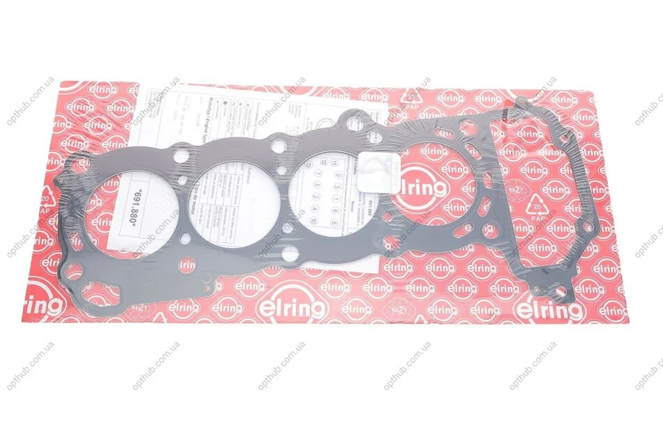 Прокладка ГБЦ Nissan Micra 1.0/1.2 03-10 (0.50mm) (opt-om) ELRING 691.880 (фото 1)