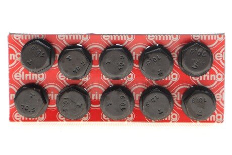 Комплект болтів головки блоку циліндрів FORD/MAZDA 18/2,0/2,2 8V/12V M12x1,5x107 C.I.U ELRING 707.650