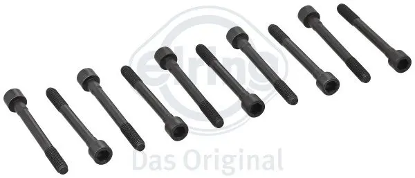 Комплект болтів ГБЦ NISSAN 100NX, ALMERA I, PRIMERA, SERENA, SUNNY III, VANETTE CARGO 1.4/1.5/1.6 03.90-07.02 ELRING 709.940 (фото 1)