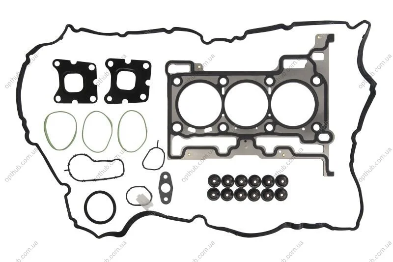 Комплект прокладок, головка циліндра Ford 1,0 EcoBoost 12- (вир-во Elring) ELRING 713.110 (фото 1)