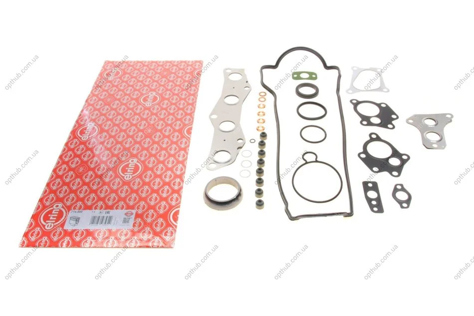 Комплект прокладок (верхній) Toyota Yaris 1.4 D-4D 01-05 (opt-om) ELRING 715.800 (фото 1)