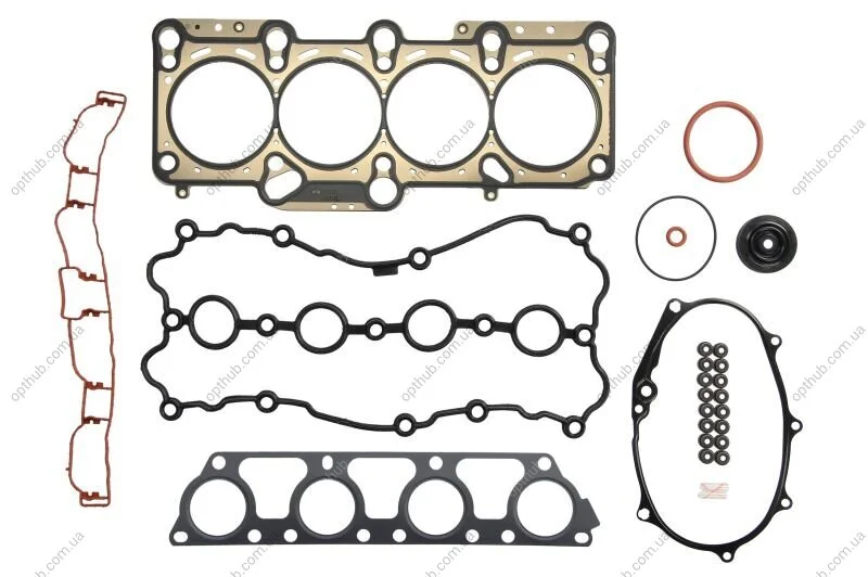 Комплект прокладок (верхній) VW Golf V/Passat/Touran 2.0 FSI 03-10 UA63 ELRING 718.430 (фото 1)