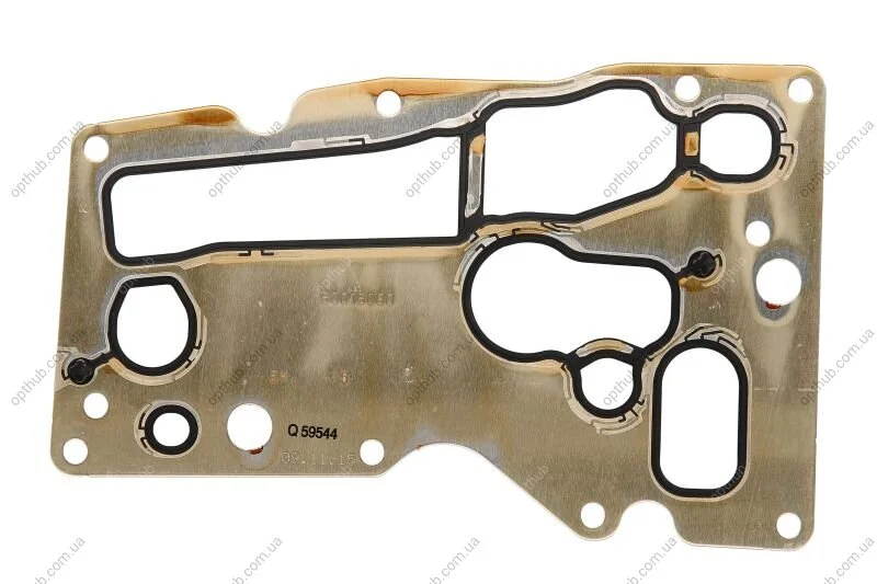 Прокладка радіатора масляного BMW 5 (F10)/7 (F01-F04)/X5 (E70/F15/F85)/X6 (E71/E72) 3.0D 10- (opt-om) ELRING 733.500 (фото 1)
