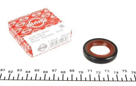 Сальник колинвалу (передний) Opel Combo 1.2-1.6 CNG 94- (26x42x8/6) UA63 ELRING 755.141