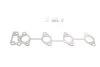 Прокладка колектора випускного Hyundai Santa Fe/Kia Ceed 2.2 CRDi 06-12 UA63 ELRING 757.470 (фото 1)