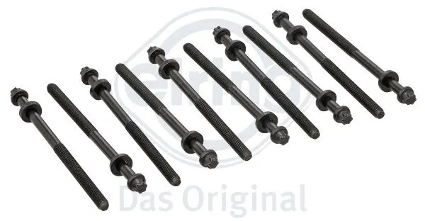 Комплект болтів ГБЦ CITROEN AX, SAXO, XSARA NISSAN MICRA II PEUGEOT 106 I, 106 II ROVER 100 / METRO 1.5D 06.94-07.04 ELRING 758.400 (фото 1)