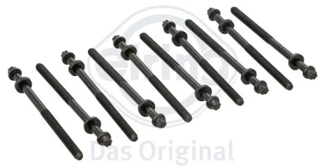 Комплект болтів ГБЦ CITROEN AX, SAXO, XSARA NISSAN MICRA II PEUGEOT 106 I, 106 II ROVER 100 / METRO 1.5D 06.94-07.04 ELRING 758.400