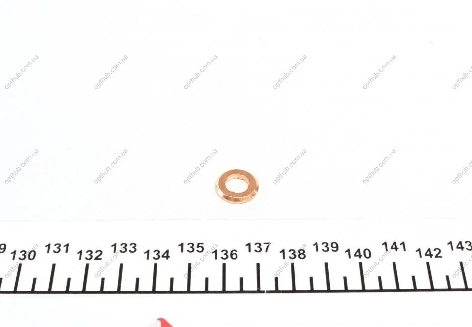 Шайба під форсунку VW Touareg 3.0 V6/4.2 V8 TDI/Audi A4/A6/A7 3.0TDI 08- (7x14x2) (opt-om) ELRING 767.140 (фото 1)
