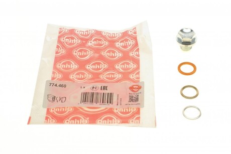 Болт зливу оливи + шайба Hyundai Accent/Kia Rio/Mitsubishi Lancer/Suzuki Grand Vitara 90- (M14x1. UA63 ELRING 774.460