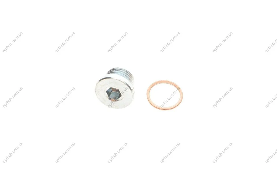 Болт зливу оливи + шайба BMW 5 (E60)/7 (E65)/X5 (E53/F15) 01- N62/N63//N74 (M18x1.5) (opt-om) ELRING 877.870 (фото 1)