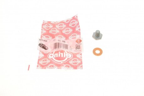 Болт зливу оливи + шайба Citroen Berlingo/Peugeot Partner 1.6HDI/1.9D/2.0HDI 98- (M10x1,25) (opt-om) ELRING 877.930