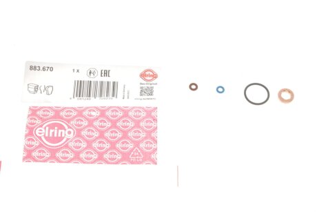 Комплект прокладок двигуна ELRING 883.670