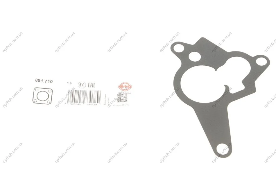 Прокладка насосу вакуумного Renault Trafic 2.0dCi 06- UA63 ELRING 891.710 (фото 1)