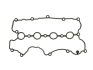 Прокладка кришки клапанів VW Touareg 4.2 V8 FSI 06- (L) UA63 ELRING 898.610 (фото 1)