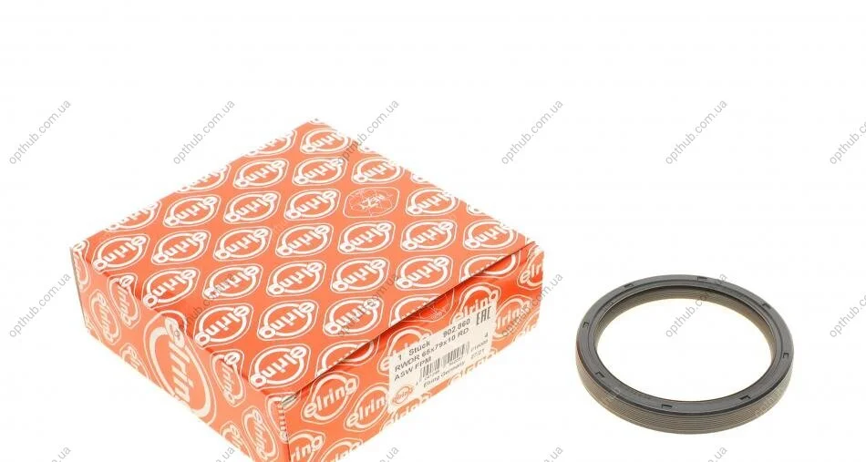 Сальник, колінчастий вал BMW 65x79x10 PTFE (вир-во Elring) C.I.U ELRING 902.860 (фото 1)