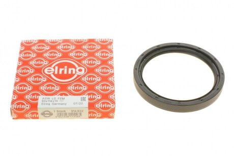 Сальник двигуна REAR MB 93X114X13 M111/OM605 ELRING 914.932