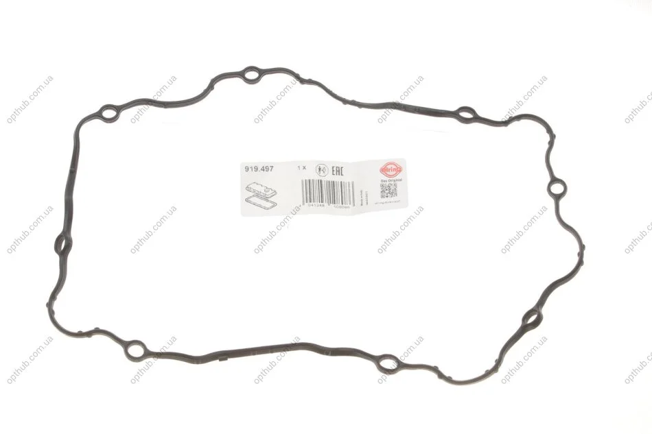Прокладка крышки клапанов Daewoo Lanos/Opel Astra 1.4-1.6i 97-05 UA63 ELRING 919.497 (фото 1)