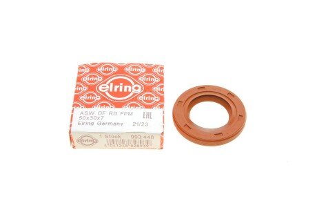 Сальник распредвалов Opel Astra J/Insignia A 2,0 CDTI 08-17 (30x50x7) UA63 ELRING 993.440