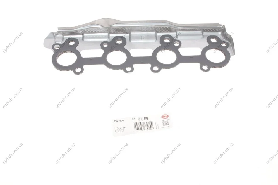 Прокладка коллектора выпускного Toyota Land Cruiser/Lexus GX/LX 4.7 98-12 (R) (opt-om) ELRING 997.400 (фото 1)