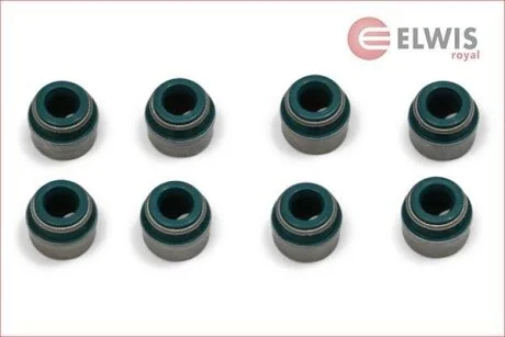 Комплект сальників клапанів (8 шт.).).) Elwis Royal 9042607