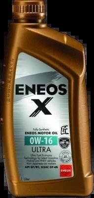 Олива моторна 0W-16 ENEOS X ULTRA API SN/SN Plus, ILSAC GF-6B, 1л, синт. Eneos EU0020401N (фото 1)