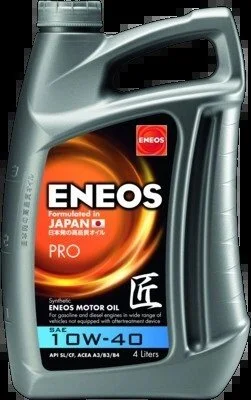 Масла моторные 10W-40 ENEOS PRO API SL/CF, ACEA A3/B4, 4л, н/синт. Eneos EU0040301N (фото 1)