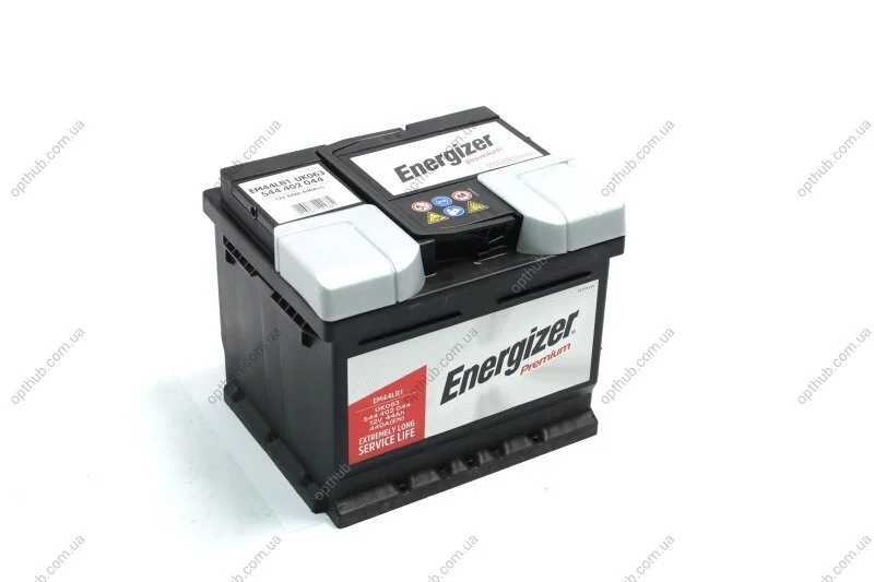 Аккумулятор 44Ah-12v (207х175х175), R,EN440 Energizer 544 402 044 (фото 1)