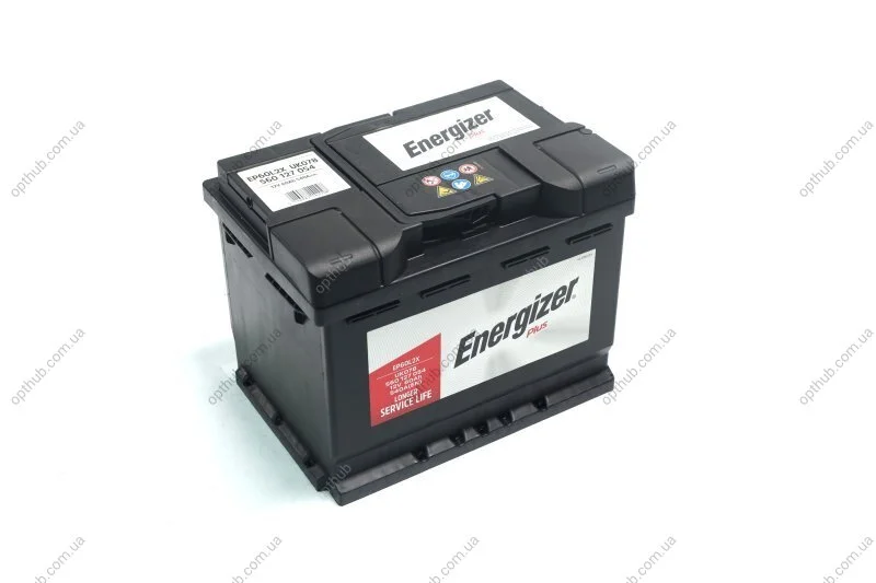 Аккумулятор 60Ah-12v Plus (242х175х190), L,EN540 Energizer 560 127 054 (фото 1)