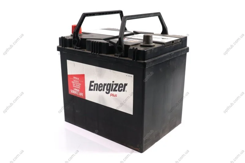 Аккумулятор 60Ah-12v Plus (232х173х225), L,EN510 Азия Energizer 560 413 051 (фото 1)
