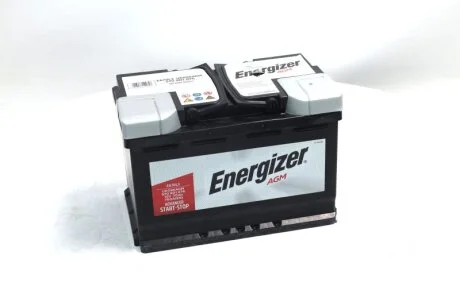 Аккумулятор 70Ah-12v Premium AGM (278х175х190),R,EN760 Energizer 570 901 076