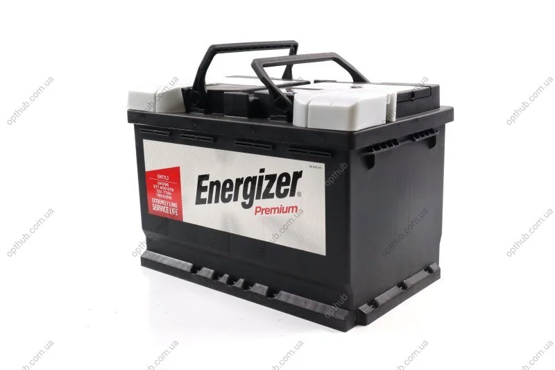 Аккумулятор 77Ah-12v Prem.(278х175х190), R,EN780 Energizer 577 400 078 (фото 1)