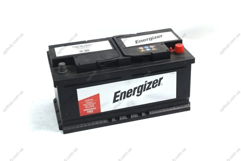 Аккумулятор 83Ah-12v (353х175х175), R,EN720 Energizer 583 400 072 (фото 1)