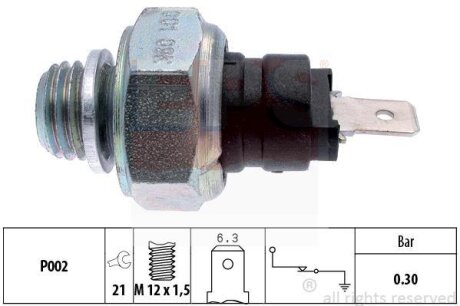 Датчик тиску оливи EPS 1.800.001