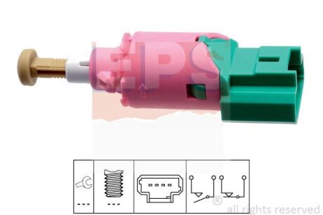 Датчик педалі гальма EPS 1.810.235