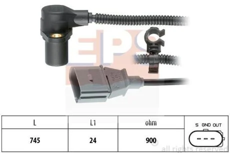 Датчик швидкості обертання вала EPS 1.953.267