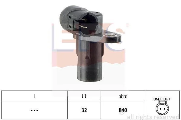 Датчик швидкості обертання вала EPS 1.953.291 (фото 1)