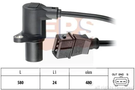 Датчик швидкості обертання вала EPS 1.953.297
