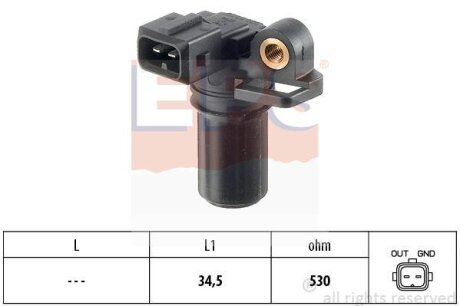 Датчик положення колінчастого валу EPS 1.953.323